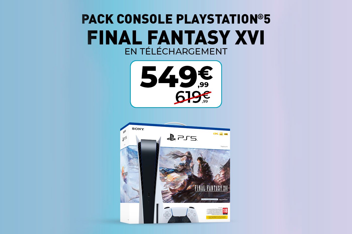 Pack PS5 Final Fantasy XVI
